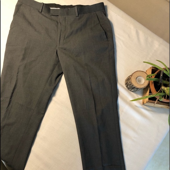 36R H&M GREY PANTS - Picture 2 of 4